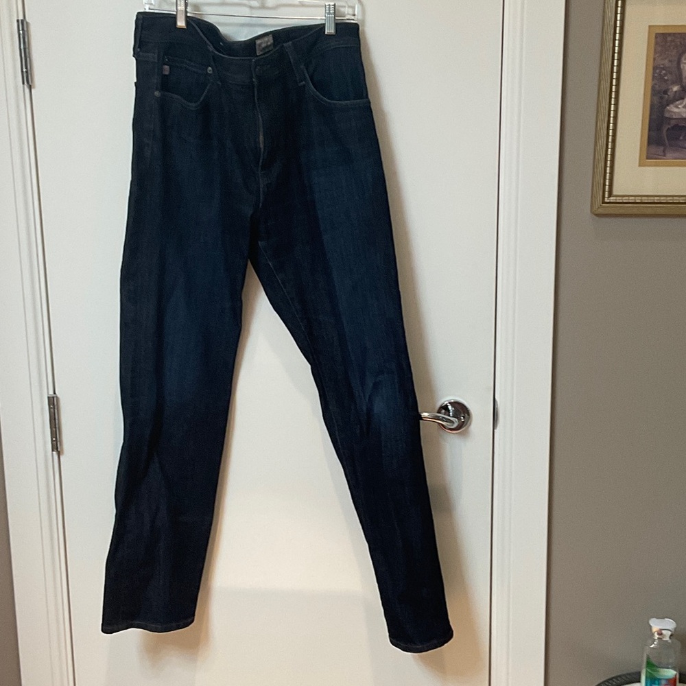 Adriano Goldschmied dark navy jeans, size 36
